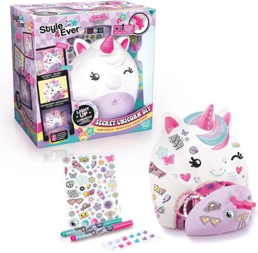 DIY lampje eenhoorn met vakje Style4Ever