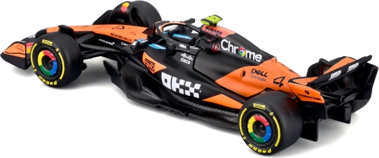 Metalen die-cast model met rubberen banden