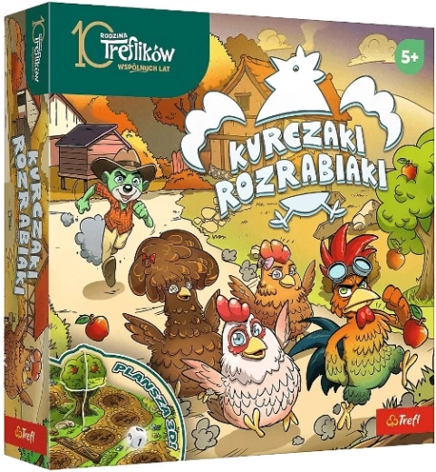 Kurczaki rozrabiaki – familiespel over het verzamelen van appels