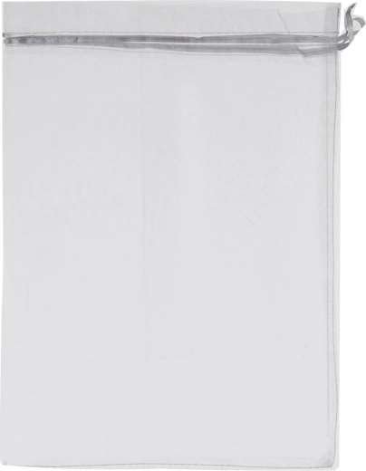 Organza zakje grijs 25 × 35 cm