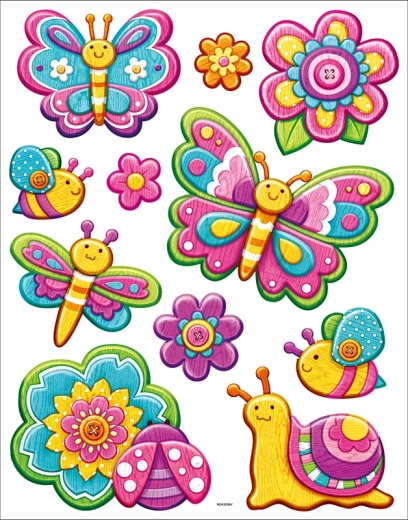 Decoratieve muurstickers Vlinder