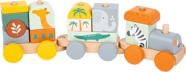 houten Safari-trein