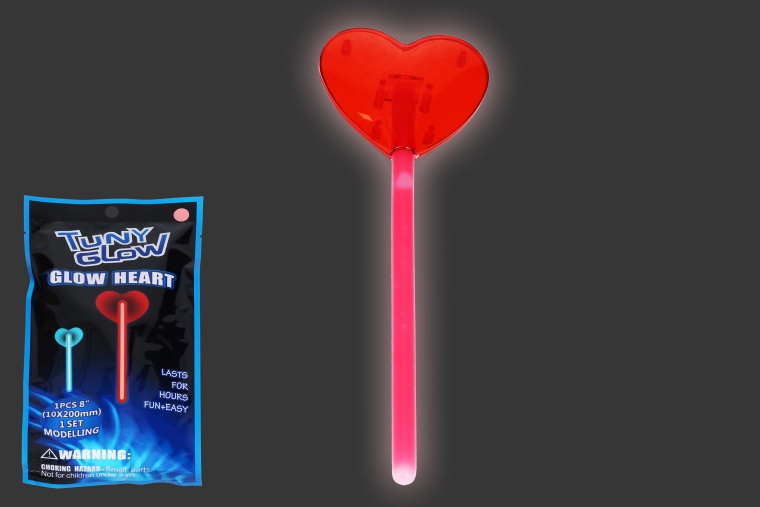 Lichtgevende toverstaf met hart