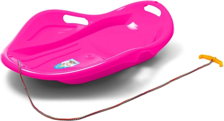 Kindersleetje glijschotel Schelp BABY MIX Premium Comfort 80 cm roze