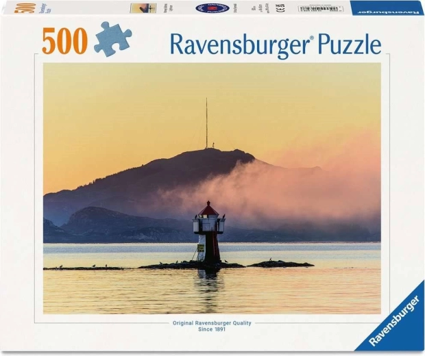 Ravensburger puzzel vuurtoren Gofarnes, Noorwegen 500 stukjes