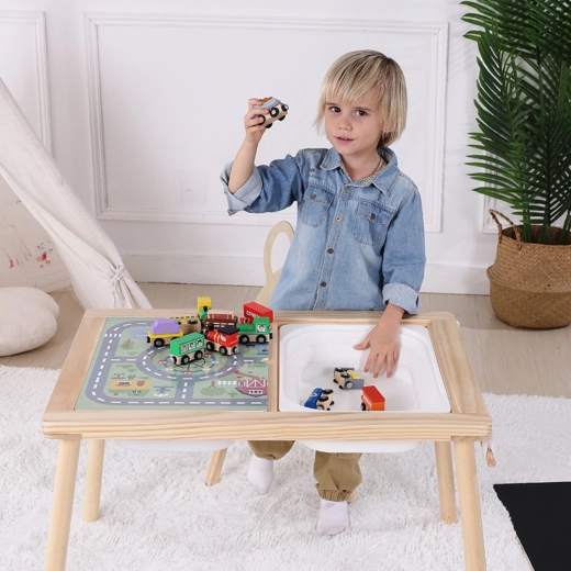 Papierhouder voor eindeloos tekenen