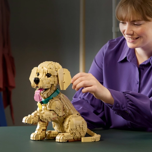 Verstelbare puppy voor speelse poses