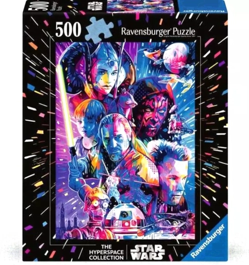 Ravensburger Puzzle Star Wars Hyperspace: De verborgen dreiging XXL 500 stukjes
