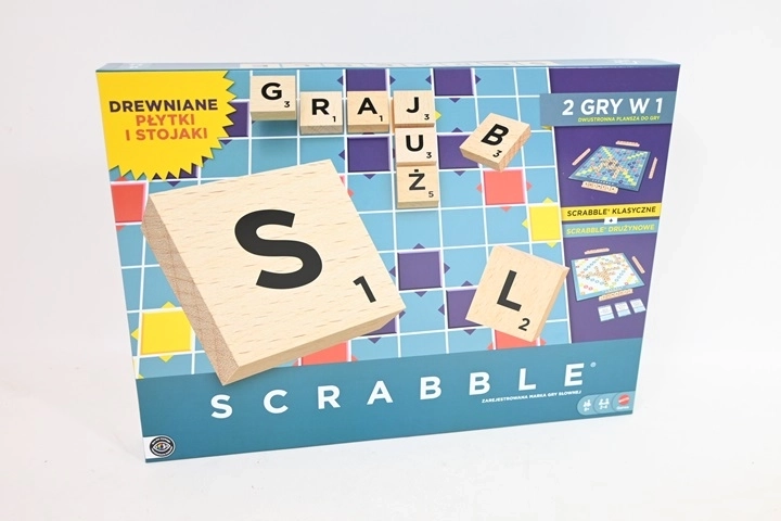 Scrabble houten elementen
