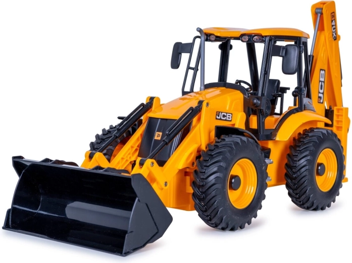 Functionele lader en handmatige achtergraafarm