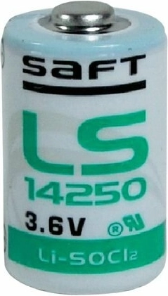 Saft lithiumbatterij CR1/2 AA 3,6 V 1200 mAh (LS14250)