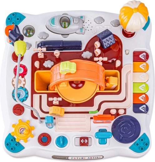 Veel interactieve elementen en geluiden