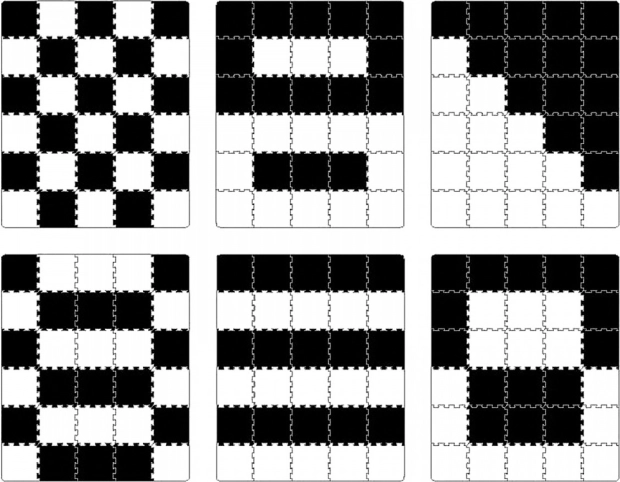 Variabel puzzelsysteem: stel hem samen zoals jij wilt