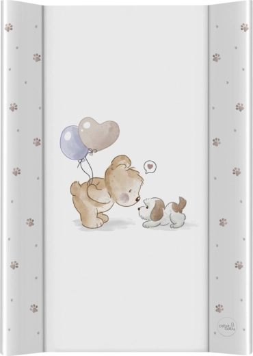 Ceba Baby aankleedkussen voor babybedje met stevige plank Ultra Light Friends Forever 50 × 70 cm