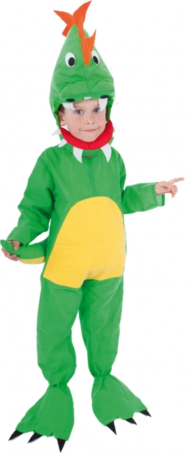 Kinderen kostuum dinosaurus S