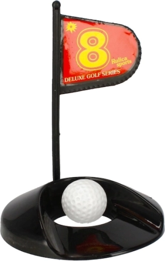 Doel met hole en vlag voor precisietraining