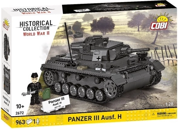 COBI Panzer III Ausf. H – bouwset met 963 onderdelen (1:28)