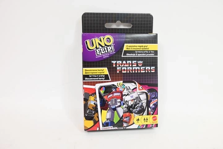 Mattel Uno Flip! Transformers kaartspel