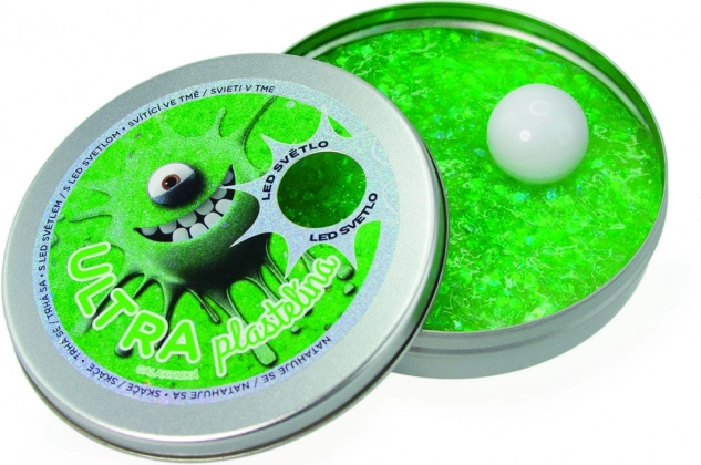 Ultraplastelina met LED-licht, 80g