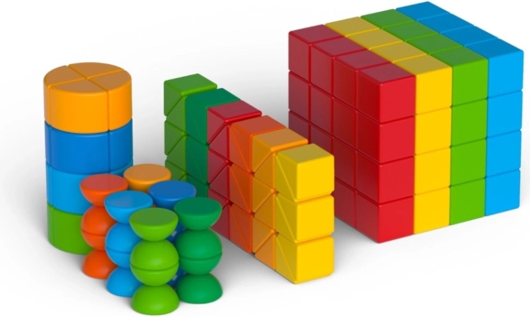 Geomag Magicube Shapes magnetische bouwset met 164 onderdelen