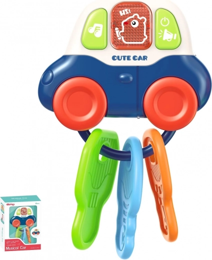 Interactieve autootje met bijtringen van Chipolino