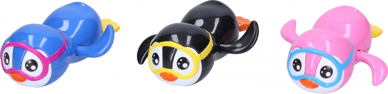 Opwindbare pinguïn voor in het water