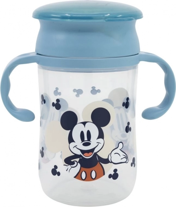 Leren beker 360 Mickey voor kinderen
