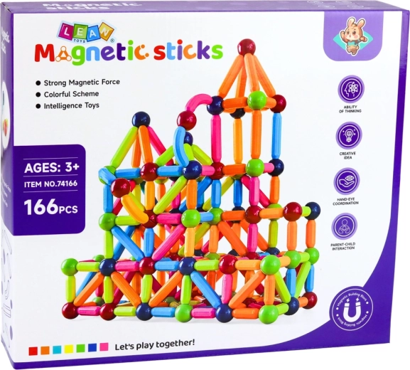 Grote set met 166 onderdelen