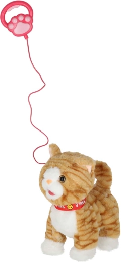 Lopen en miauwen met één druk op de knop