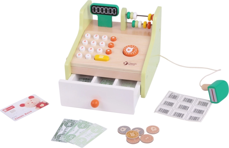 Complete uitrusting voor winkeltje spelen