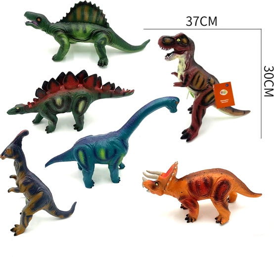 Plejo dinosaurus met geluid - 1 stuk