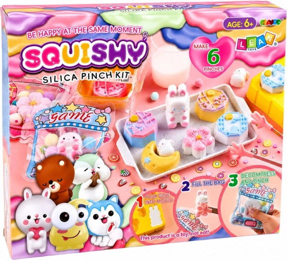 Maak 6 eigen squishy figuurtjes