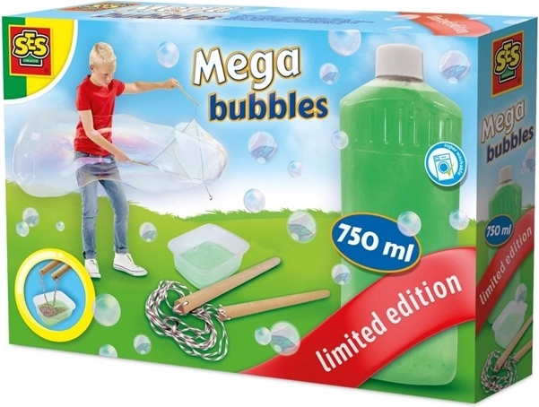 SES mega zeepbellen limited edition 750 ml