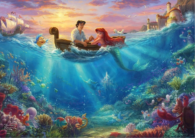 Puzzel in blikken doos Ariel 500 stukjes