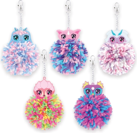 Schattige hangers voor sleutels en rugzakken