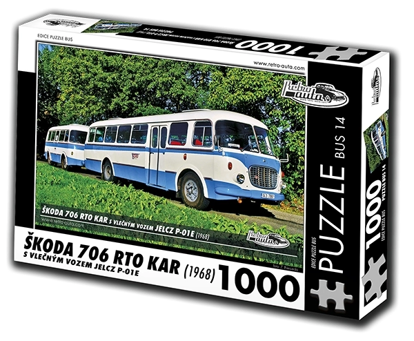 Puzzel Retro-auto’s Škoda 706 RTO KAR – 1000 stukjes