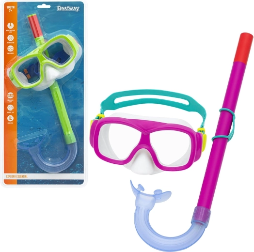 Bestway Explora Essential duikmasker met snorkel voor kinderen vanaf 7 jaar