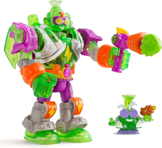 Beweegbare superrobot voor actieposes