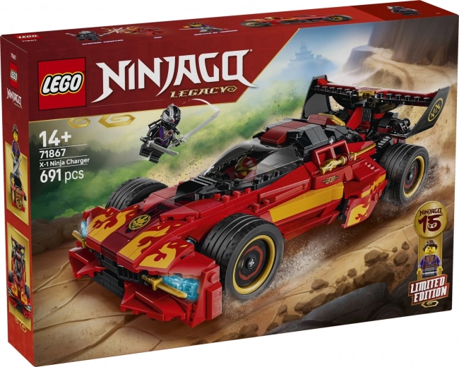 LEGO NINJAGO Ninja-racer X-1 – 15-jarig jubileum