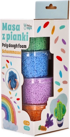 Kogelvormige schuimklei Adam Toys Classic