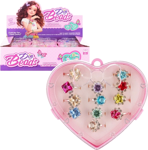 Kinder ringen in geschenkdoos (12 stuks)