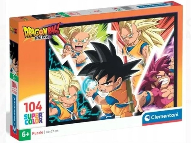 Clementoni Dragon Ball Daima puzzel 104 stukjes maxi SuperColor
