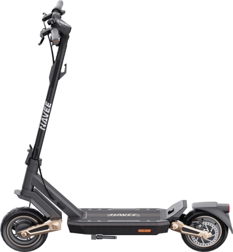 Gepatenteerde Damping Arm™-vering voor een soepele rit