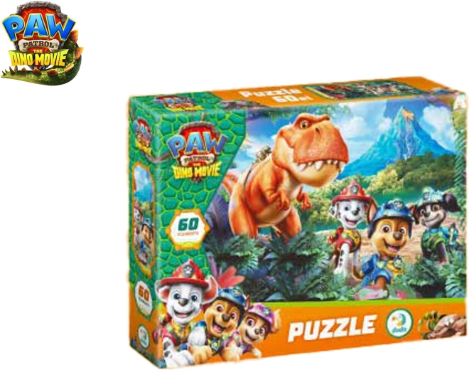 Puzzel Paw Patrol: The Dino Movie - 60 stukjes