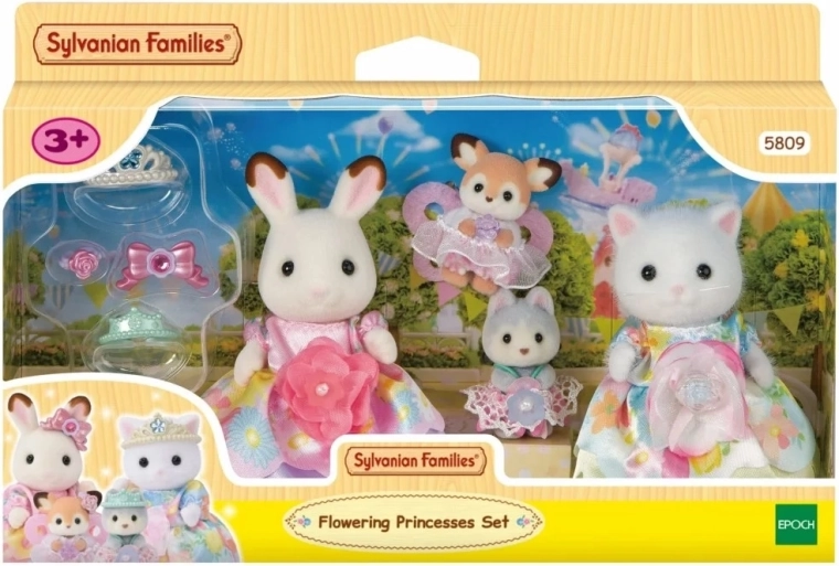 Sylvanian Families Bloemenprinsessen – set van 4 figuren