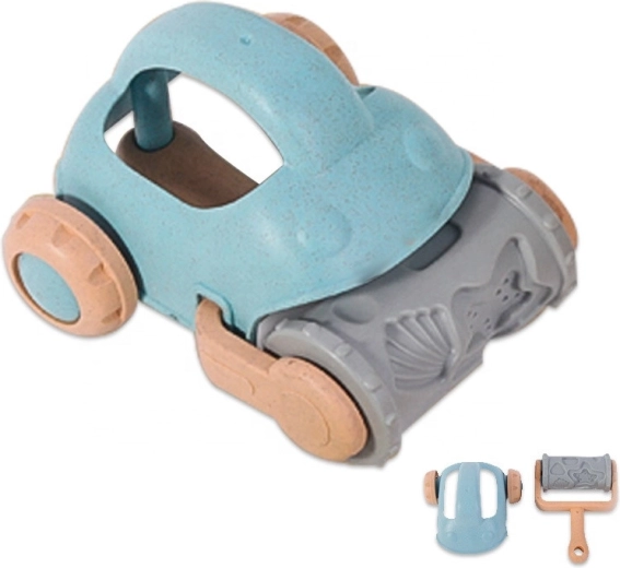 Autootje met reliëntafdruk-rol