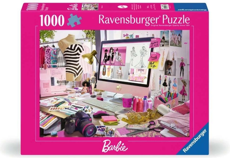 Ravensburger puzzel Barbie: Mode-icoon 1000 stukjes