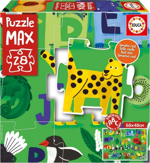 Educa puzzel Dierenalfabet 28 stukjes
