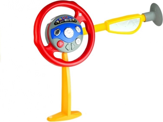 Kindersimulator stuur met realistische geluiden