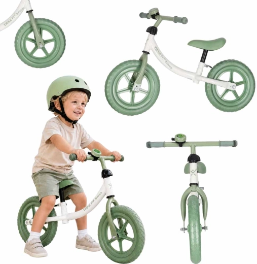 Kinderloopfiets Trike Fix Balance met bel, groen